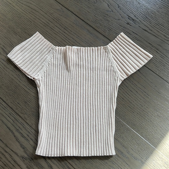 Love republic medium/large top in cream - Picture 1 of 2